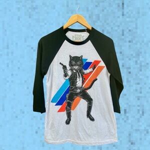 Limited Edition Star Cadet Space Cowboy Baseball Tee Han Solo Star Wars Size S